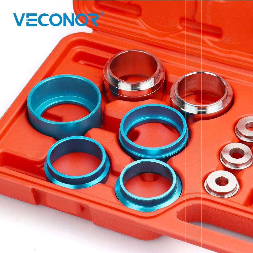 Crank Seal Remover/Installer Kit Camshaft Oil Seal Disassembly Assembly Tools Shaft Installer Extractor Auto Removal Repair Set