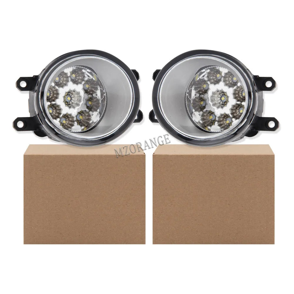 Światła przeciwmgielne Led dla Lexus GS ES RX Fog światło do toyoty Corolla Camry Verso S Avalon Avensis RAV4 Hilux C-HR Auris Yaris — zdjęcie 7
