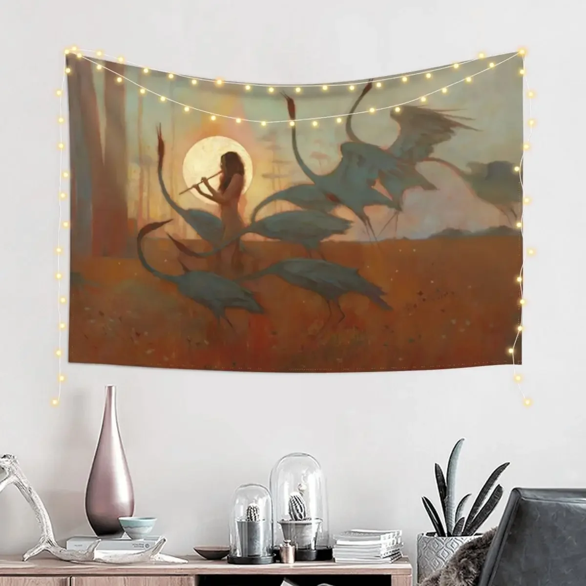 Les Chants de l'Aurore Tapestry Decoration Pictures Room Wall Hanging Wall Carpet On The Wall Tapestry