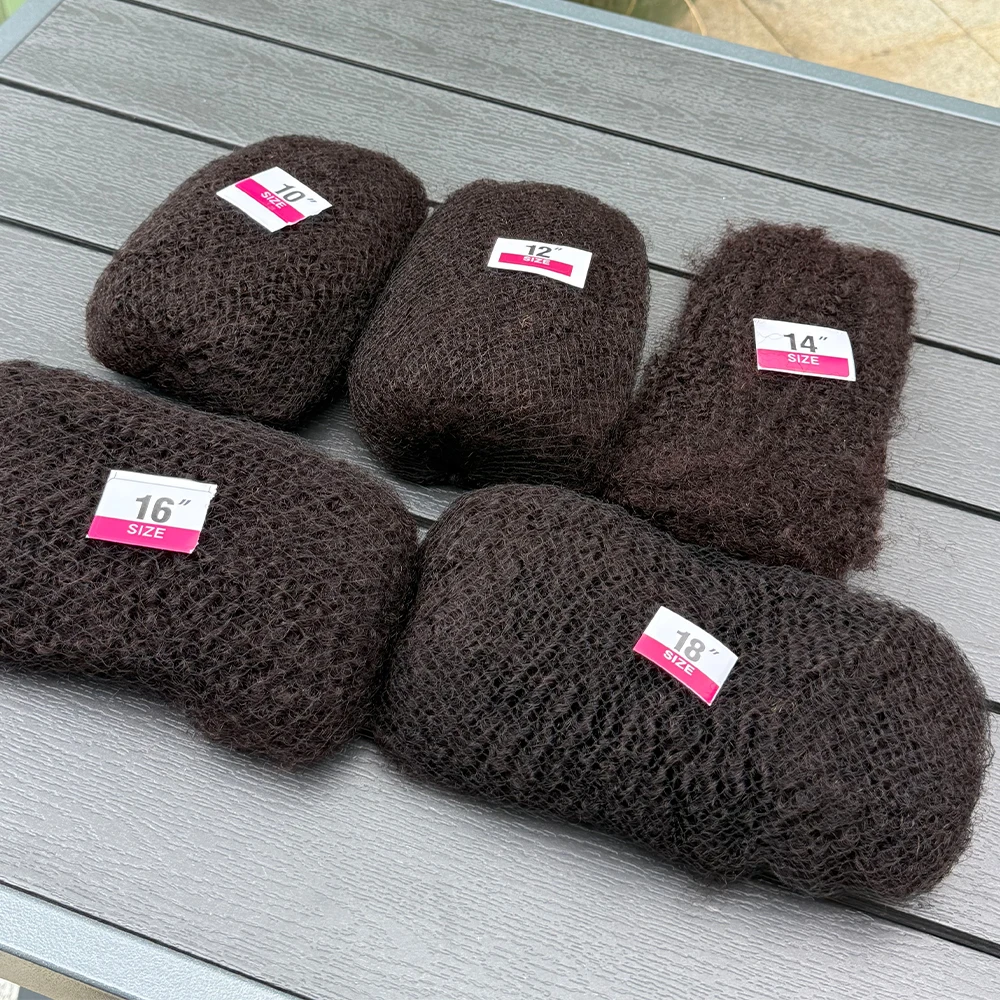 شعر بشري أفرو غريب 30 جرام/الحزمة Qvr غريب السائبة تجديل الشعر البشري 100% شعر بشري أفرو غريب السائبة لالتواء الصغير #6