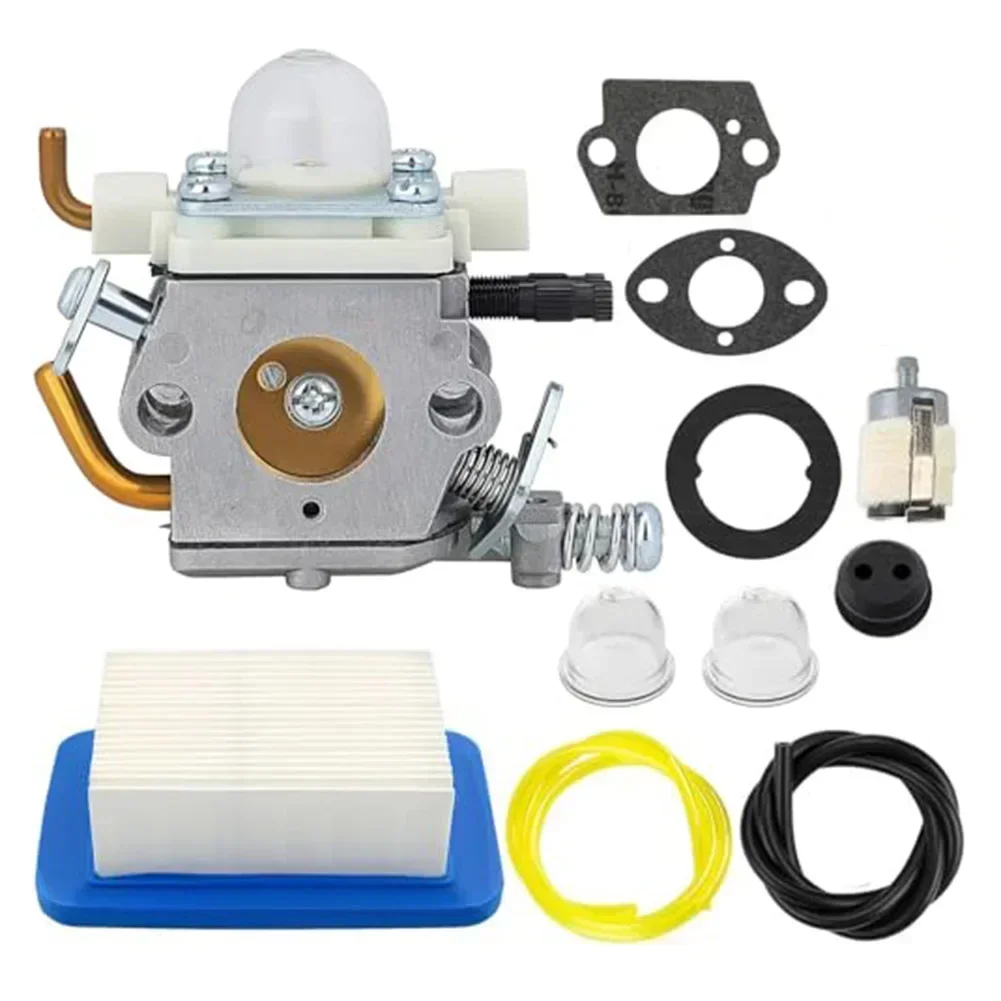 Kit de Carburador C1M-K76, Reemplazo de Carburador C1M-K77, Líneas de Combustible de Repuesto Incluidas, Solución Versátil para Carburadores