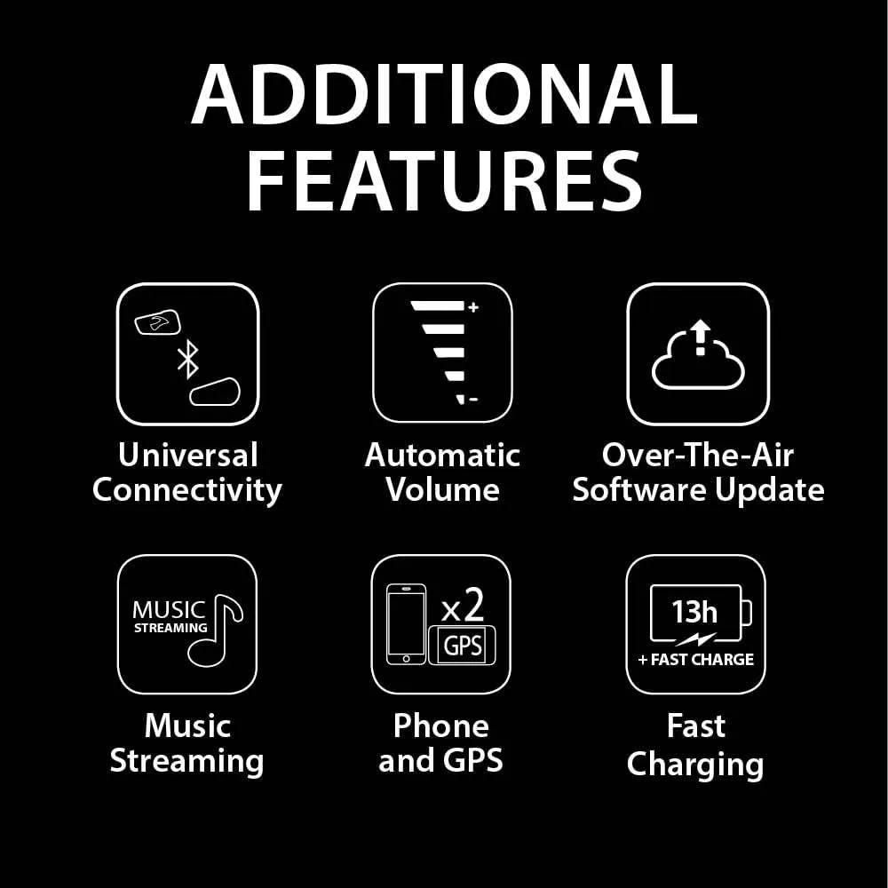 Cardo Systems Freecom 4X Single, czarny