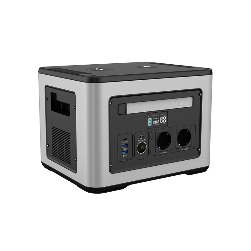 1728Wh LiFePO4 Portable Power Station – 2000W Pure Sine Wave, Fast Charging Solar Generator for Outdoor Use