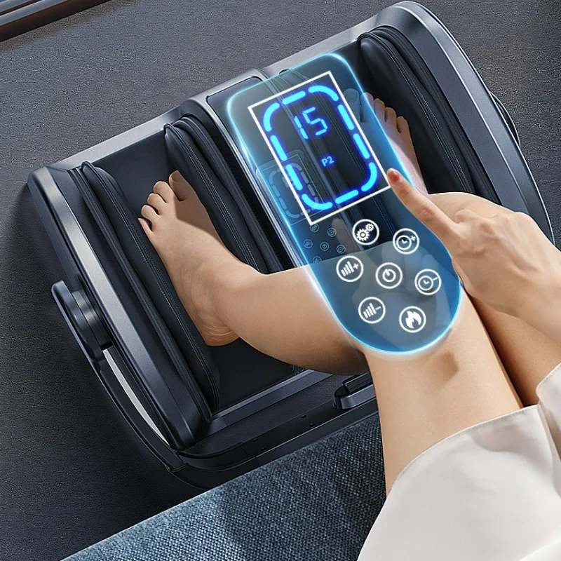 Hd LCD Touch Screen Leg Massager, Automatic Foot Sole Kneading Home Feet Massage , Foot Massage Machine Foot Vibro-masseurs