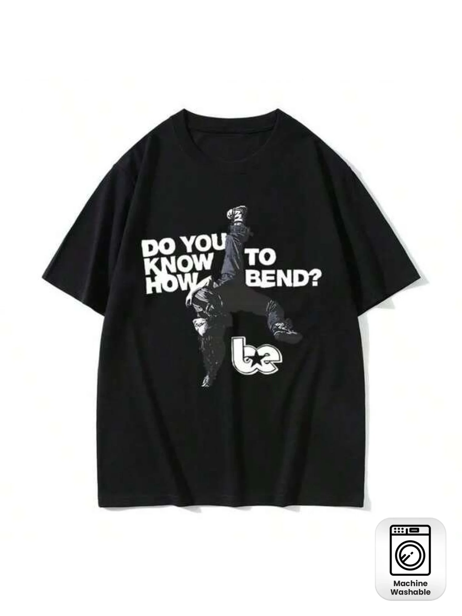 Savez-vous comment se pencher ? T-shirt imprimé - Style décontracté pour concert, festival de musique et plage |