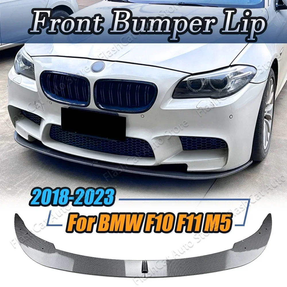 

Front Bumper Lip Splitter Diffuser Spoiler For BMW F10 F11 M5 2011-2017 ABS Tuning Accessories Body Kits