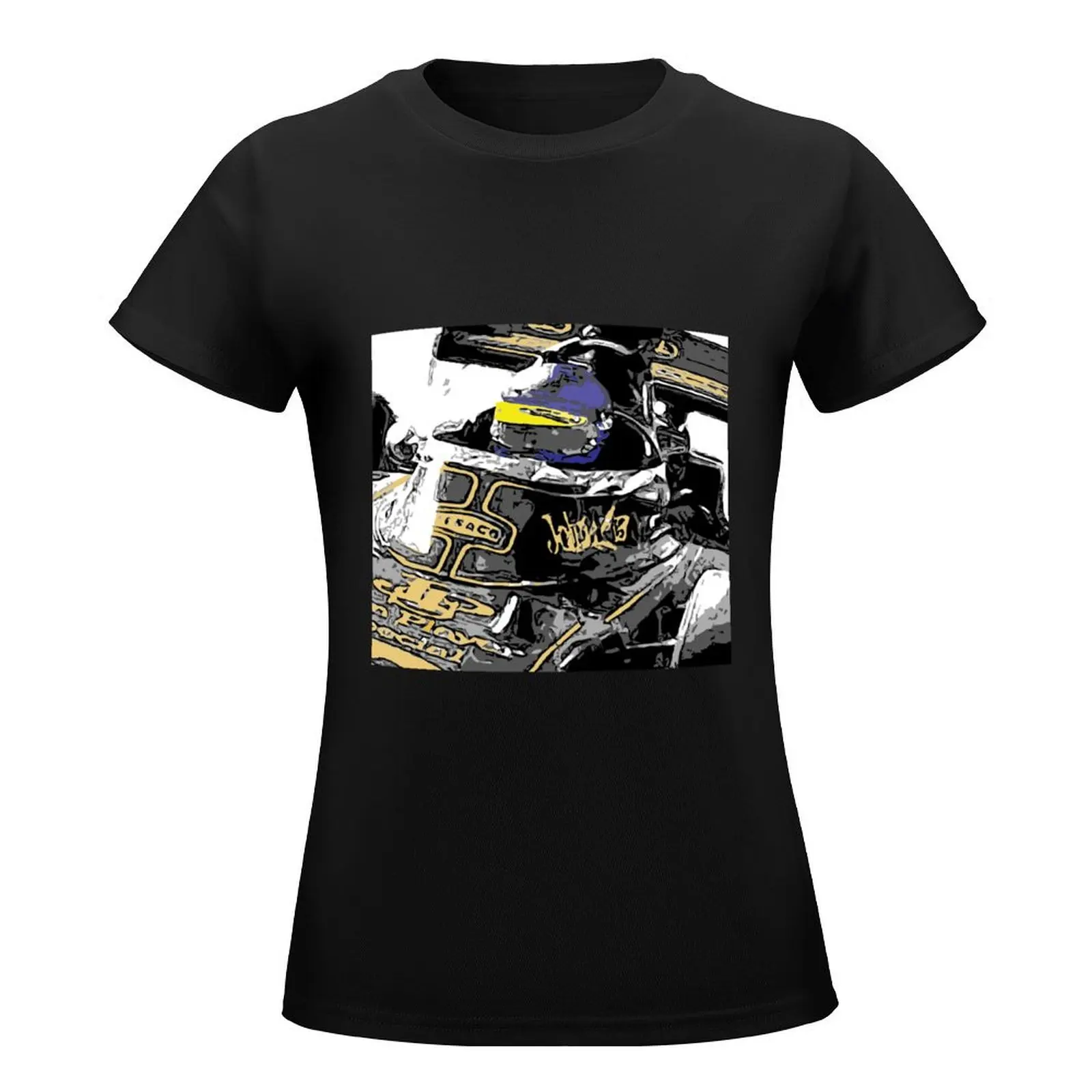 Super Swede Ronnie Peterson T-Shirt tees Short sleeve tee Women's tops