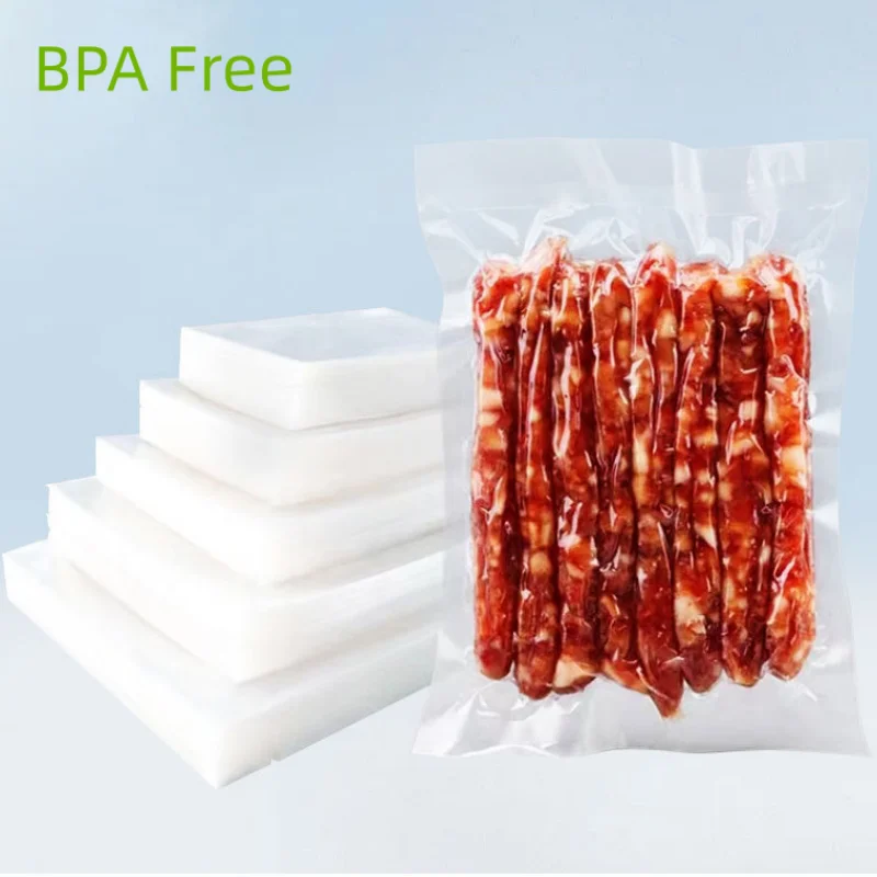 

Vacuum Sealer Bags Quart 100pcs for Food Saver Seal a Meal Vacuum Seal Machines Commercial Grade Heavy Duty BPA Free Food Bags