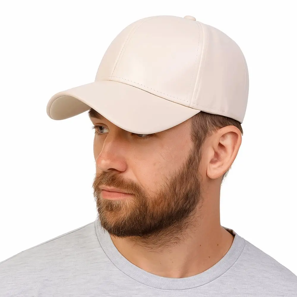 

Fashion PU Solid Baseball Cap Dad Hat Adjustable Warm Leather Cap Casual Caps Sunscreen Hat Hip Hop Snapback Hat Autumn Winter