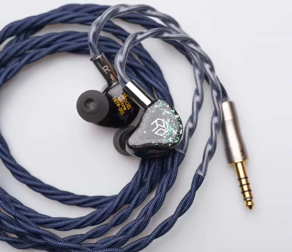 Pre-order Yanyin Moonlight Ultra 4EST + 4BA + 1 Dynamic Driver HiFi In-ear Earphones with High-quality Upgraded Cable