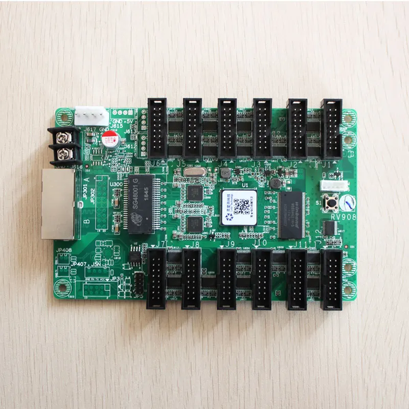 Linsn RV908 RV908M32 LED Screen Display Control Receiving Card Support Static 1/2 1/4 1/8 1/16 1/32 Scan Work with TS802D - Image 2