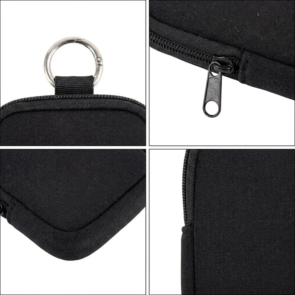 small-nylon-bag-for-inhaler-storage-with-keychain-ring-loop-and-zippered-opening-95-cm-x-135-cm-x-25-cm-portable-size