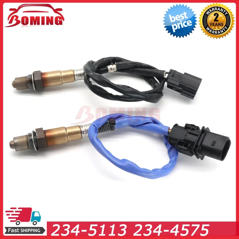 2X Upstream+Downstream Oxygen Lambda Sensor 234-5113 234-4575 For Ford Focus 2.0L Fusion 1.6L Lincoln MKC 2.3L 12-15