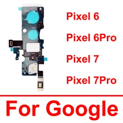 Flashlight Flex Cable For Google Pixel 6 7 Pro 6pro 7pro FlashLight Sensor Board Microphone Small Board Flex Ribbon Parts