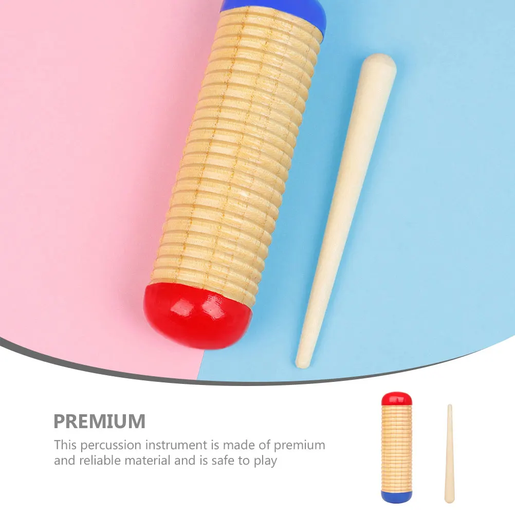 

1 Set Kids Wooden Percussion Instrument Durable Musical Toy Educational Rhythm Tool