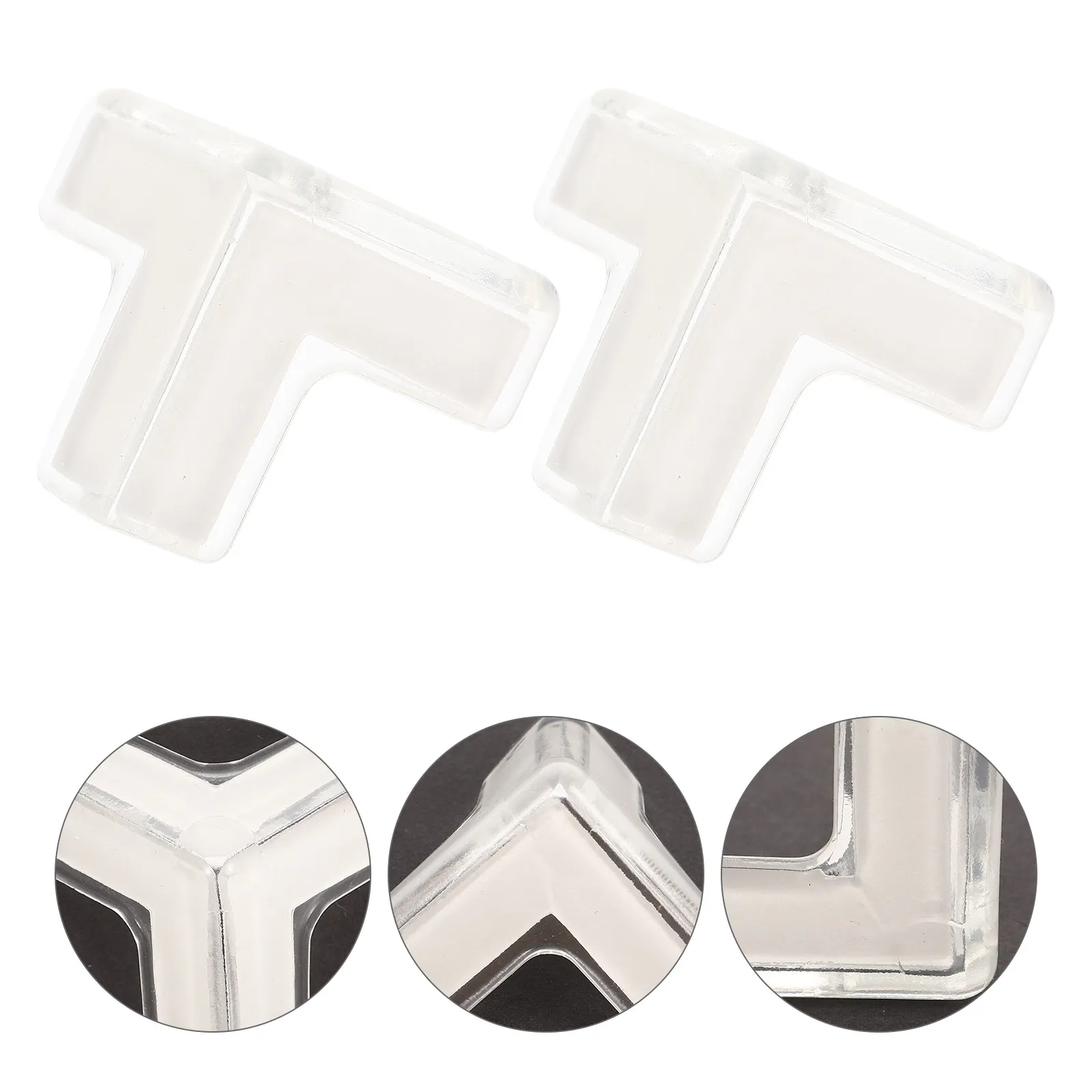 

20Pcs Anti-Collision Table Corner Guards High Grade PVC Baby Proof Safety Protectors for Furniture Edges Cabinet Desk Wardrobe