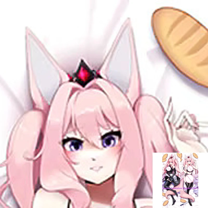 

Dakimakura Anime Pillow Cover KuruChuu Double Sided Print 2Way Cushion Cover Xmas Gifts
