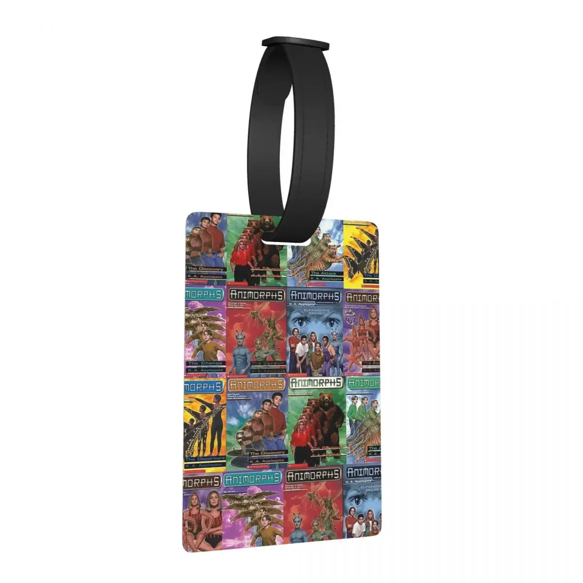 

Animorphs Book Covers Luggage Tags Suitcase Accessories Travel Cute Baggage Boarding Tag Label Holder ID Name Address