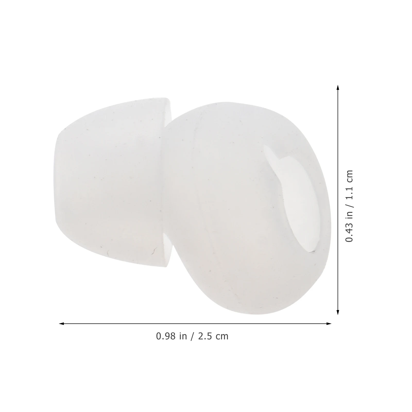

5 Pairs Earphones Cover Silicone Anti- Replacement Earpads Ear Gel for -R130