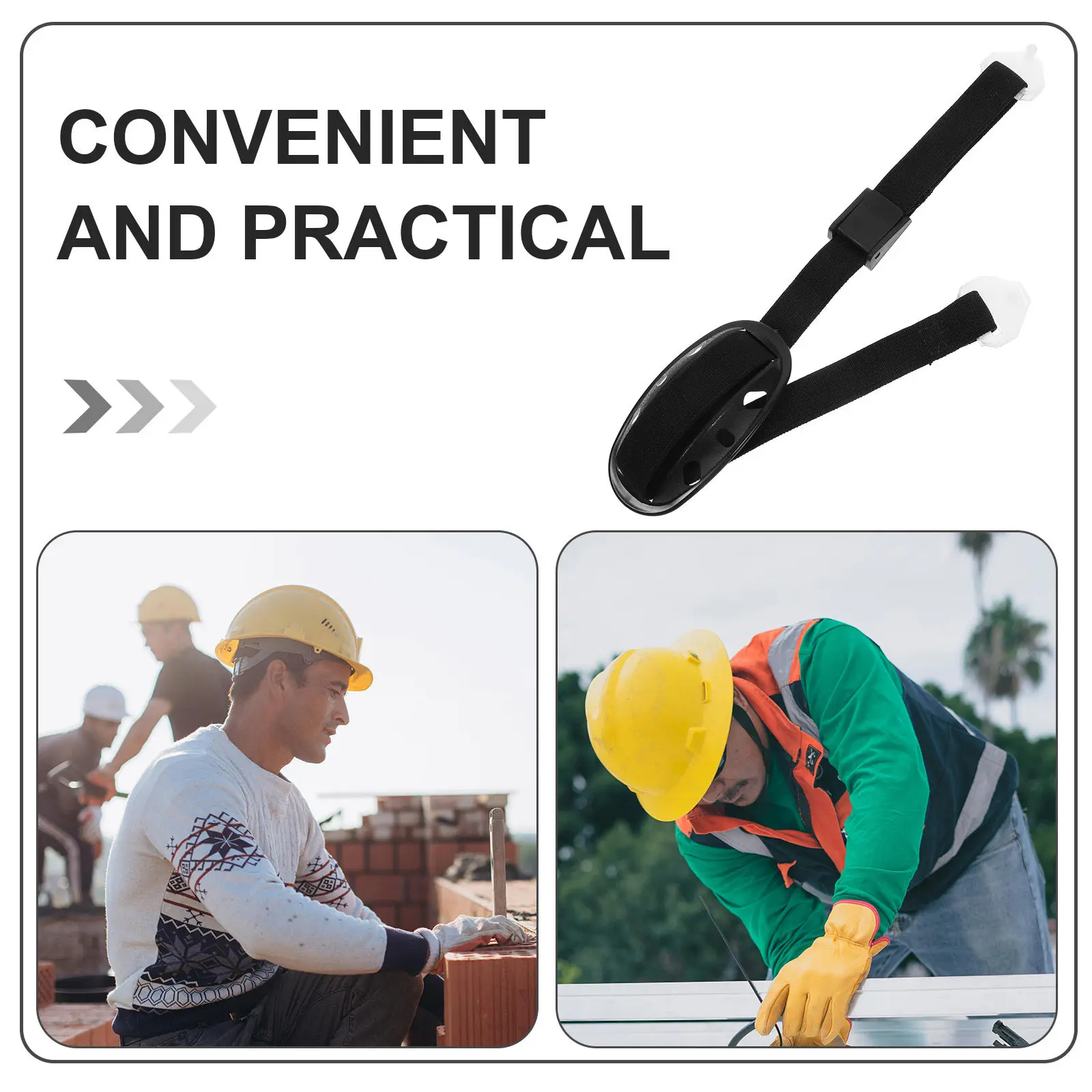 Safety Chin Strap for Hard Hat Adjustable Universal Chin Strap Professional Construction Site Accessory Supply view 5