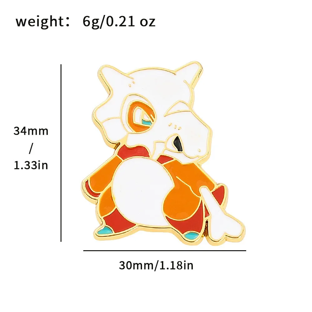 Cute Anime Pokemon Metal Badge Cartoon Lapel Pins Bag Backpack Clothes Hat Design Accessories Brooch for Friends Jewelry Gifts