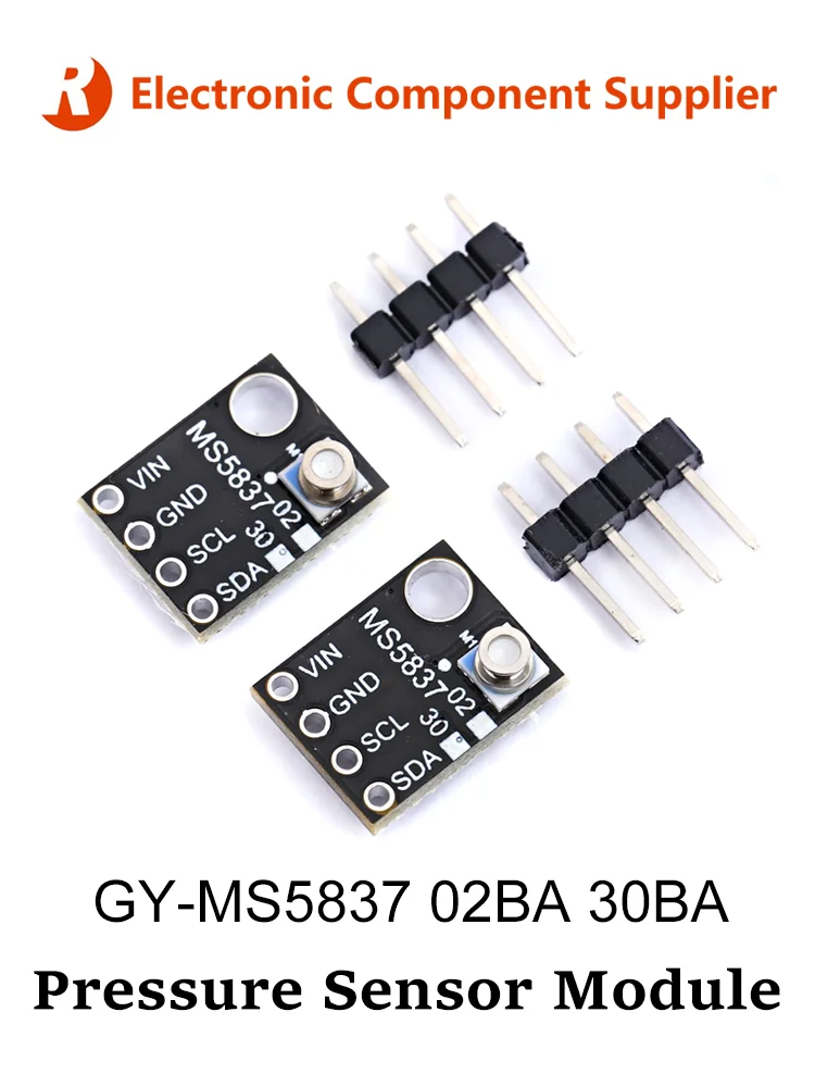 GY-MS5837 02BA 30BA High Precision Gas Liquid Waterproof Pressure Sensor Module MS5837-02BA21 MS583730BA01 GY-37 BRAND NEW