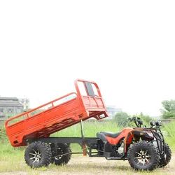 Gas 250cc 2m Displacement Four-wheel Drive Shaft Drive Cargo ATV 4x4 Adult Farm Trucks Atv Trailer