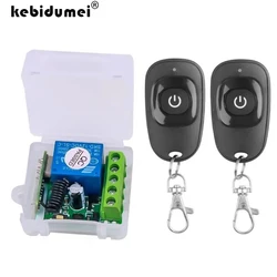 GERMA 433Mhz Universal Wireless Remote Control Switch DC 12V 1CH Relay Receiver Module RF EV1527 Learning Code Transmitter