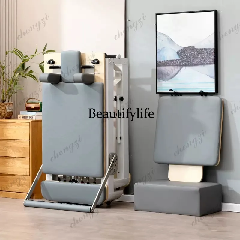 Pilates Folding Bed Home Yoga Studio Private Tutor Multi-functional Pilates five-piece Aluminum Alloy Folding Core Bed ​
