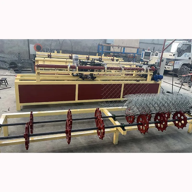 Chain Link Mesh Machine Complete Wire Straightener Rack Full Set Equipment for Continuous Mesh Weaving Work