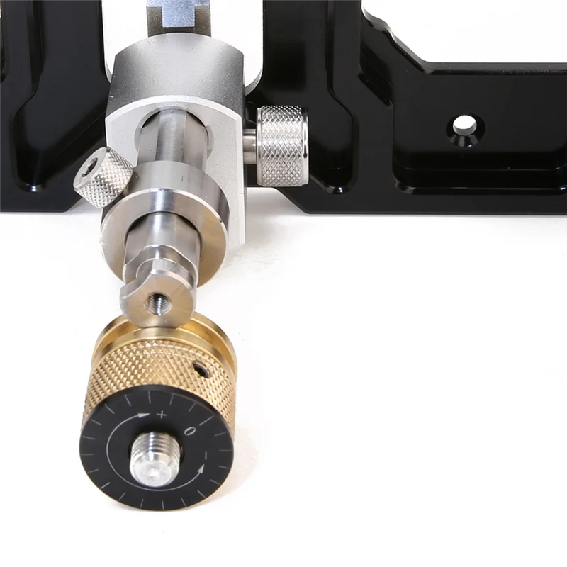 WORTHOWN-Aereo router con profondità regolabile Ideale per scanalature e lavori di falegnameria Tre posizioni di montaggio con quattro direzioni di rotazione