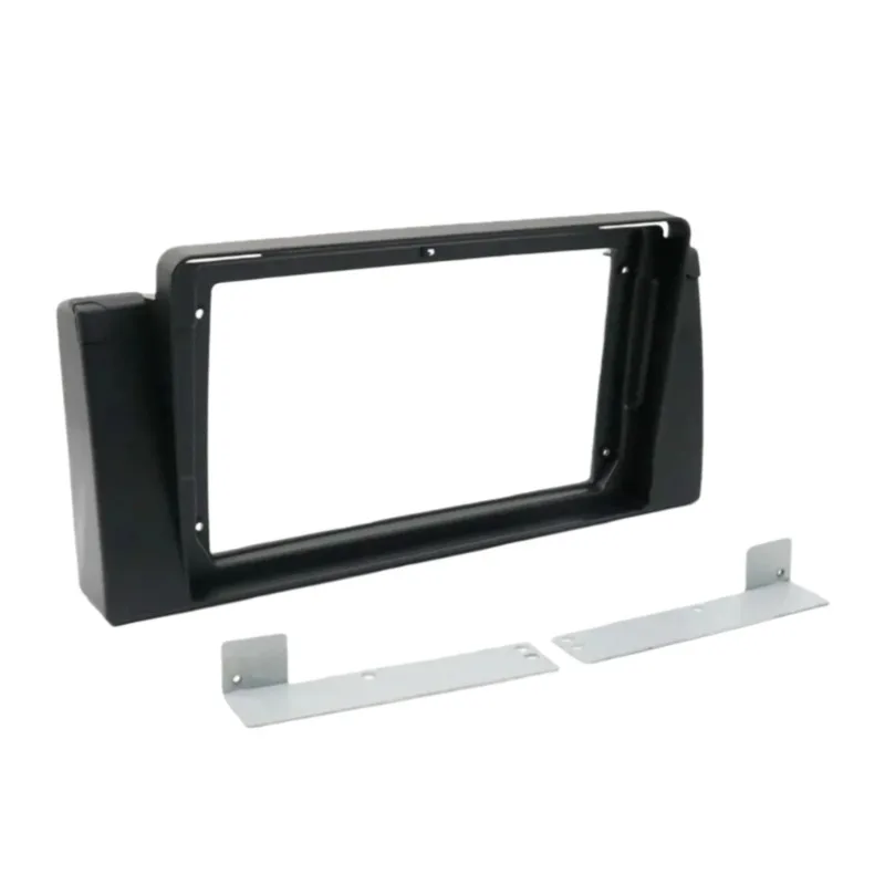 

9-дюймовый автомобильный радиоприемник, лицевая рамка для BMW X5 E53 E39, большой экран, 2Din, стерео DVD-плеер, приборная панель, адаптер, комплект панели