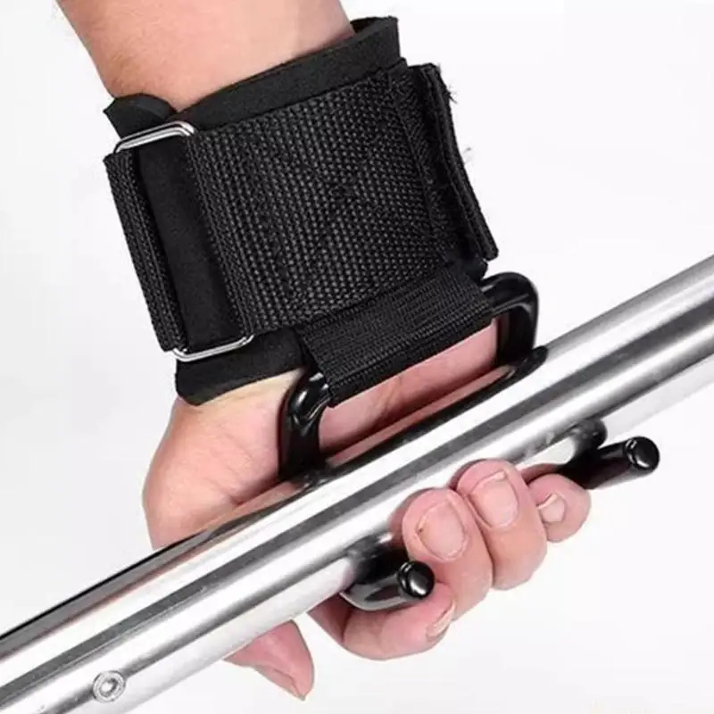 31BE Multifunctional Pull Up Assistance Tool With Wrist Protectors For Outdoor Fitness Homes Gym Suspension Trainer Hook