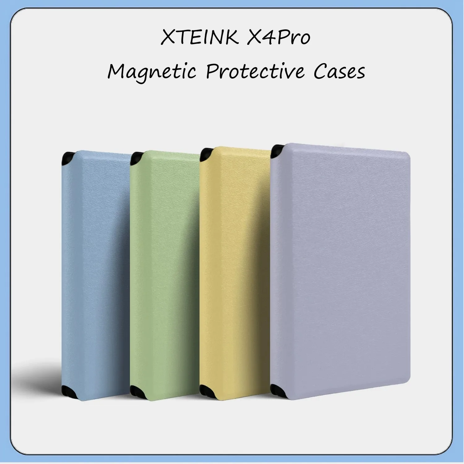 For XTEINK X4Pro E‑Reader Cases Protective Folio Case Cover Cute Cat Dog Magnetic Flip Case  Lovely Pet Pattern Protective Cover