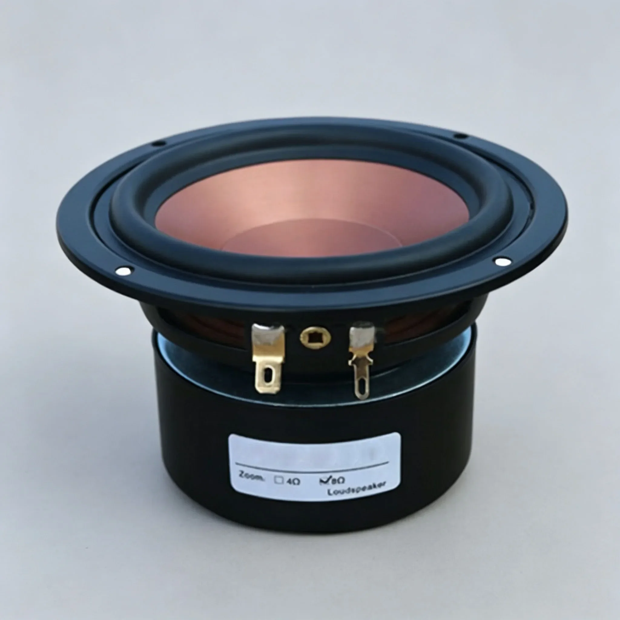 25 Core Hifi Speaker for 2 Way 3 Way Bookshelf Loudspeaker 4 Inch 4 Ohm 8Ohm 40W Midrange Woofer Speakers for Home Theater DIY