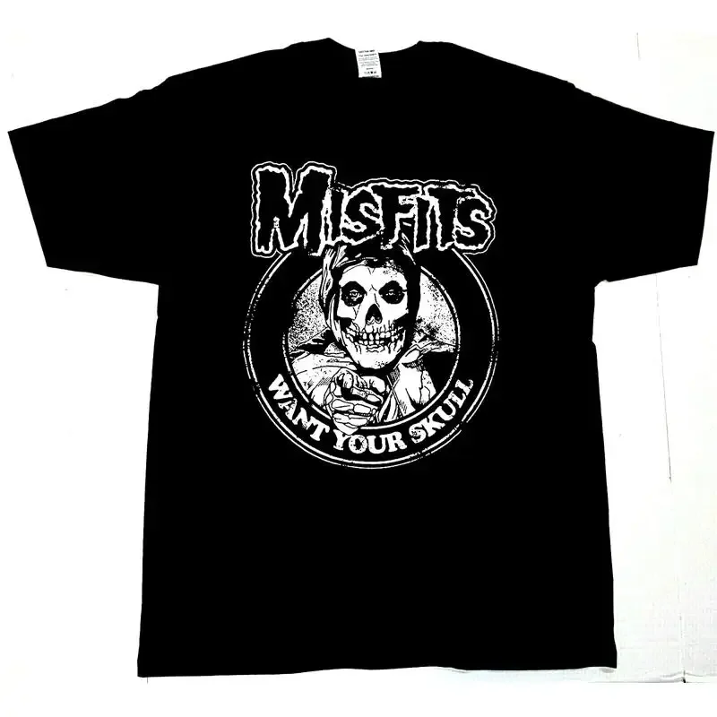 The MISFITS T shirt Want Your Skull Fiend Danzig Horror Punk Men's New