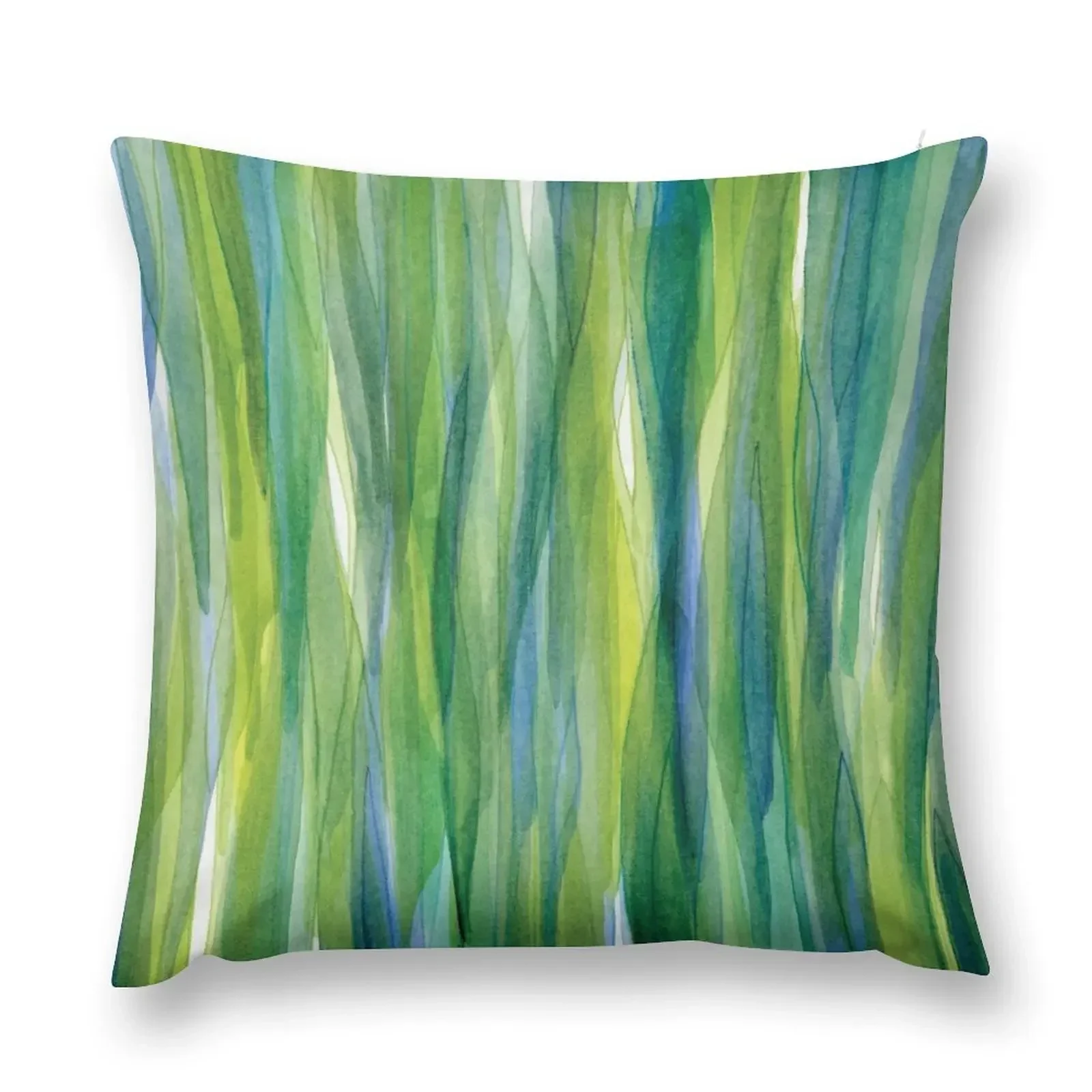 Green Blue Sea Glass Throw Pillow Sofas Covers Rectangular Cushion Cover Cushions Cover pillow