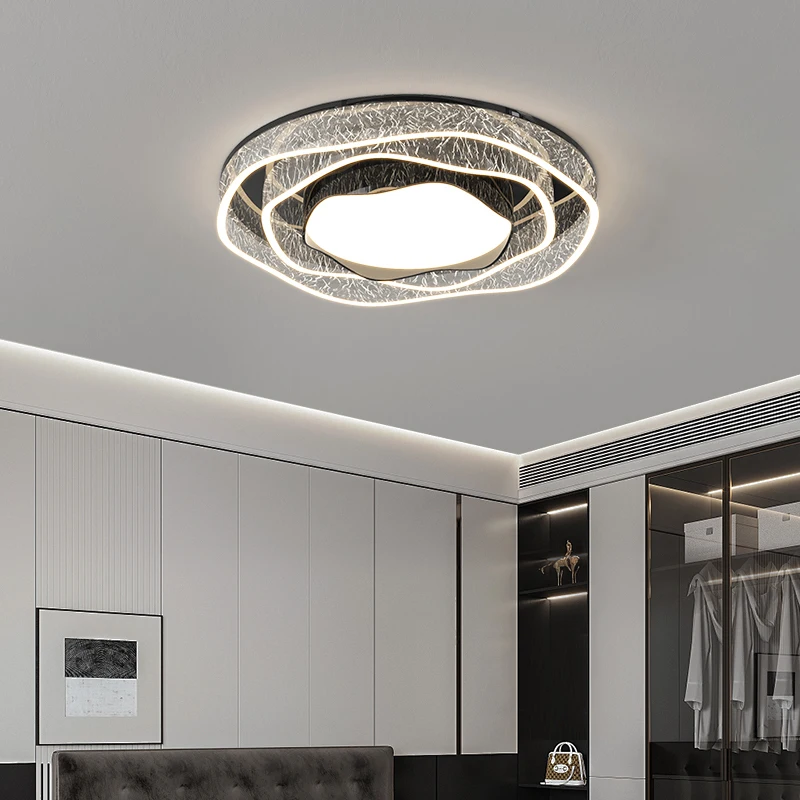 Creative Design LED Ceiling Lights Modern Living Room Bedroom Study Acrylic Ceiling Lamp Nordic Indoor Lighting Decor Fixtures