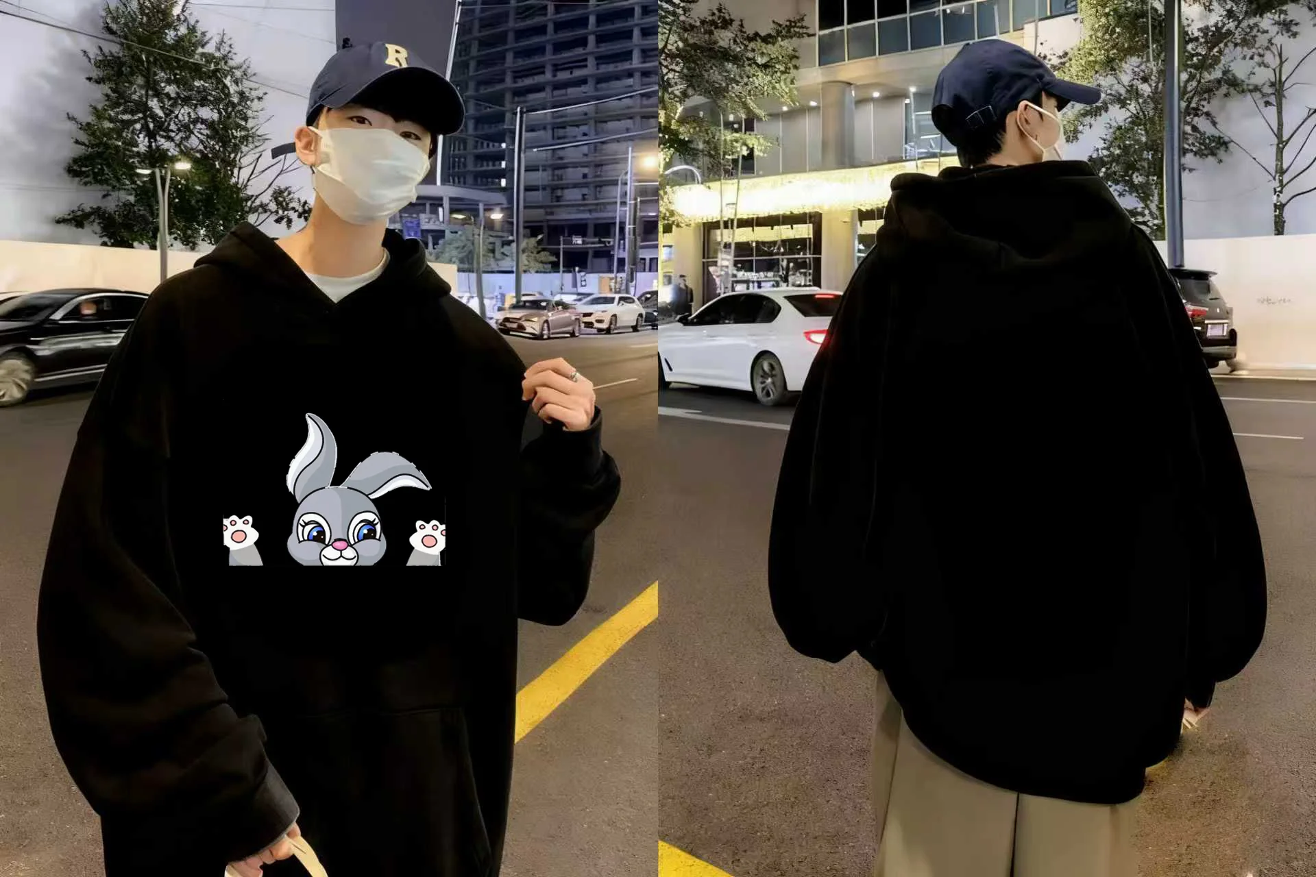 

The 330-gram heavyweight men's and women's sportswear of the millennium streetwear brand in 2025 jojo bizarre adventure harajuku