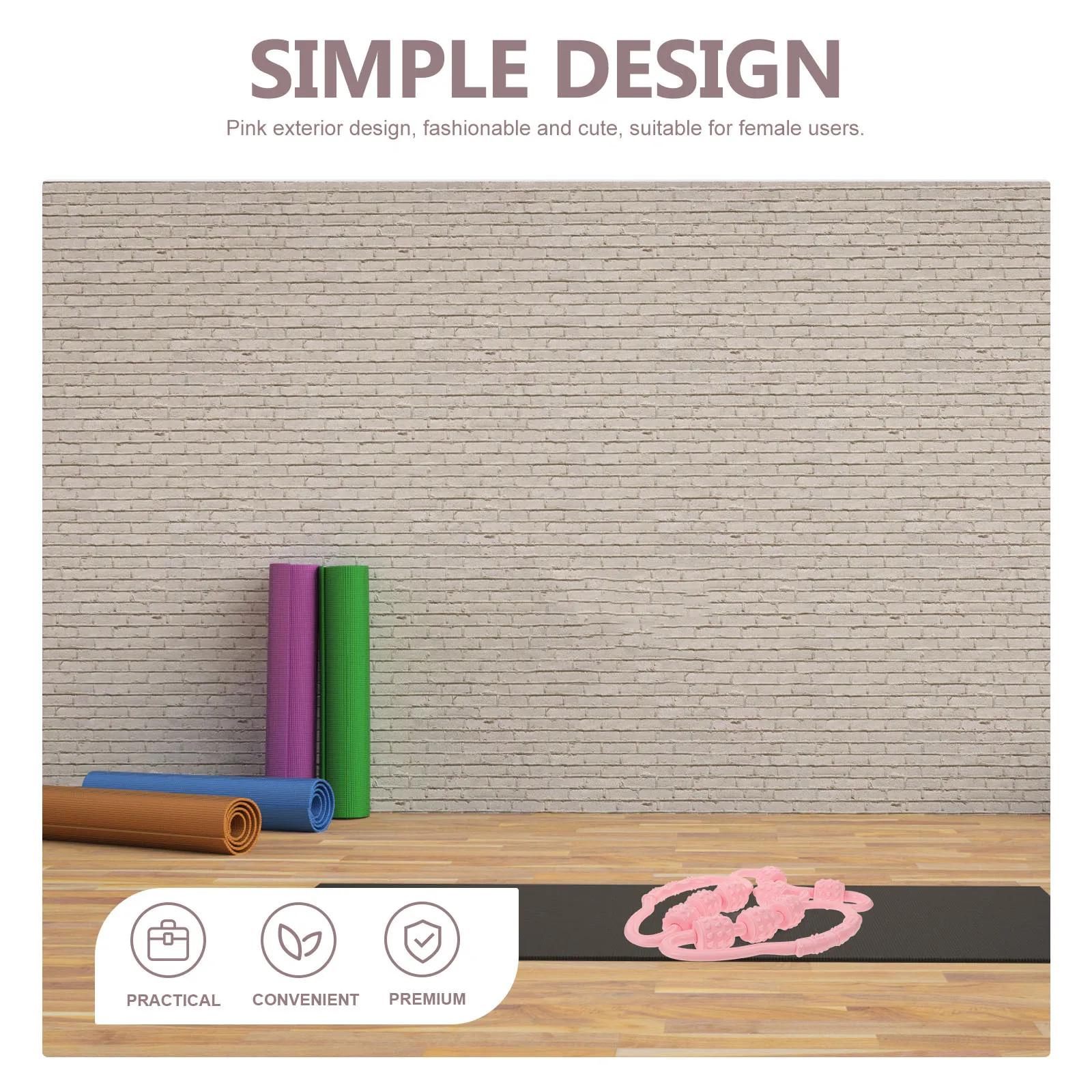 

PP Material Leg Muscle Massage Roller Tension Relief Calf Roller Tool for Deep Tissue Muscle Massager Massage Tool