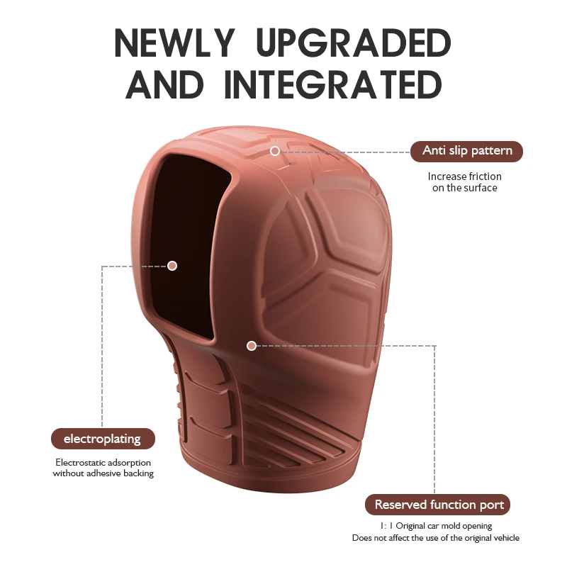 ل تيغوان/ T-Roc/Tharu/Touareg سيارة سيليكون والعتاد التحول المقبض غطاء المضادة للانزلاق العالمي السيارات الداخلية ضبط الملحقات