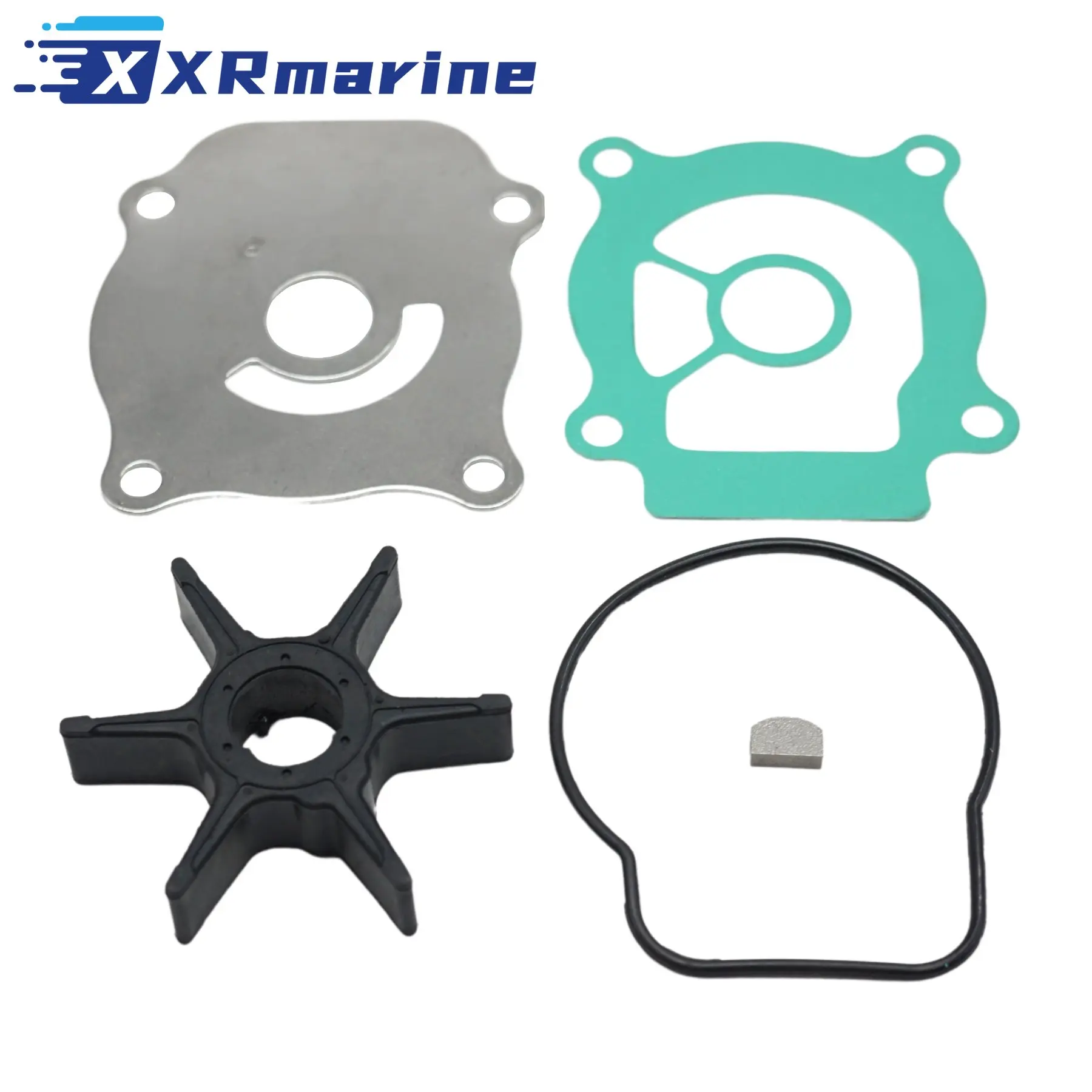 17400-95J00 Water Pump Impeller Repair Kit 17400-95J02 for Suzuki 4 Stroke Outboard DF25 V-Twin Motor 17400-95J01 17400-95J03