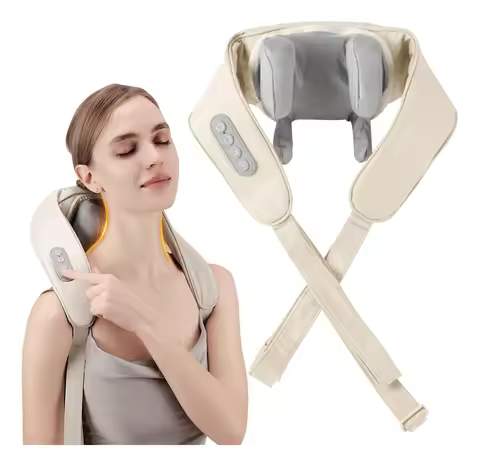Massageador De Pescoço Ombro Pernas Inteligente Compressão
