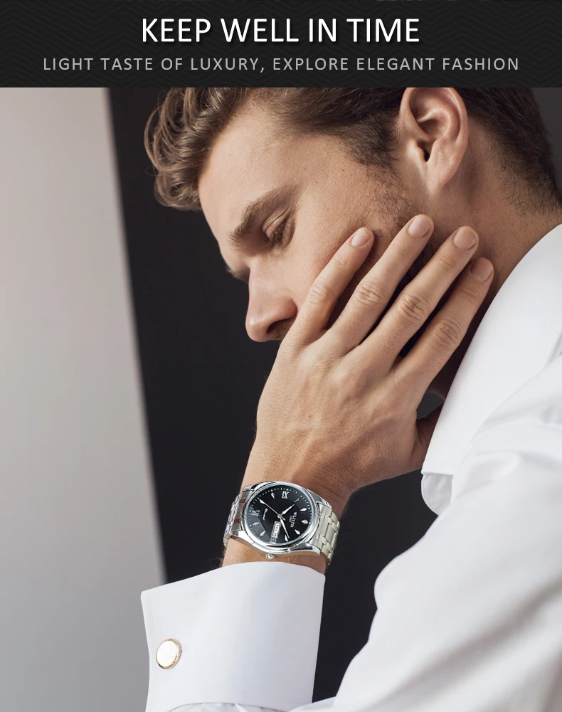Men's Quartz Sports Watch description 3
