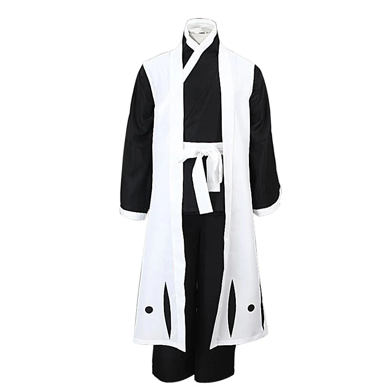 Anime Bleach Costume Cosplay Hitsugaya Toushirou costumi Cosplay maschio Unisex Halloween Kimono Set vestiti Hitsugaya Bleach