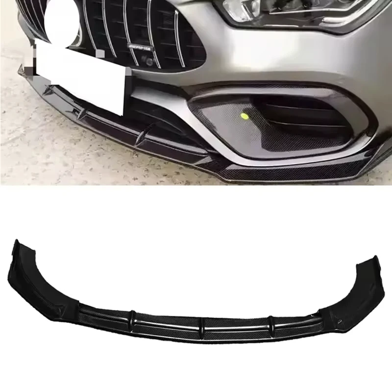 Cla 200 Amg W118 Kit de carrocería 45 AMG labio de parachoques delantero de fibra de carbono para mercedes-benz Cla 45 Cla45S W118 Ture montaje de fábrica