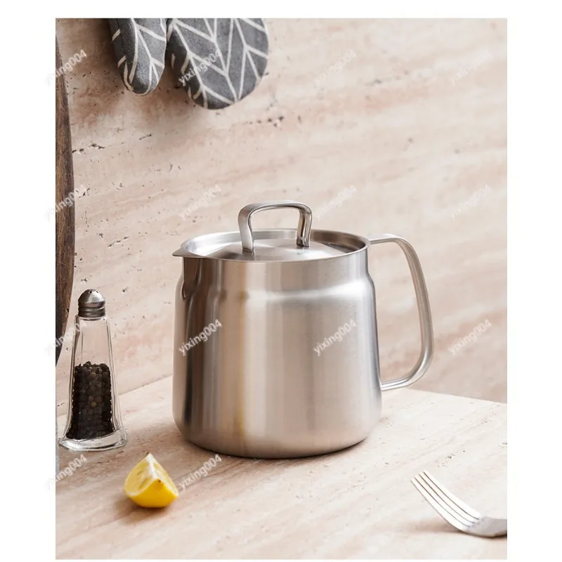 Multifunction Oil Filter Deep Fryer  Stainless Steel Oil Pot for Kitchen