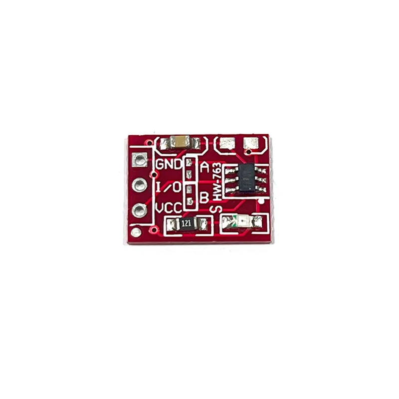 50PCS BL-MZ-763 TTP223 Touch Button Module Self-locking Point Action Capacitive Switch Single Circuit Modification Board Module