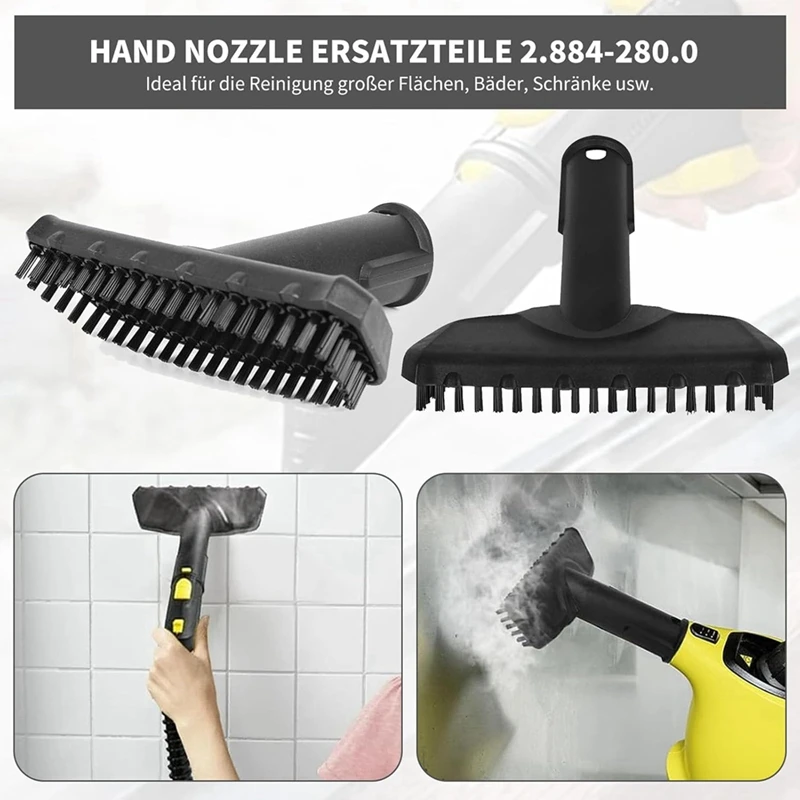 A15Q-5PCS Microfibre Cloth Set For Karcher SC1 SC2 SC3 SC4 SC5 Steam Cleaner Hand Nozzle Replacement Parts