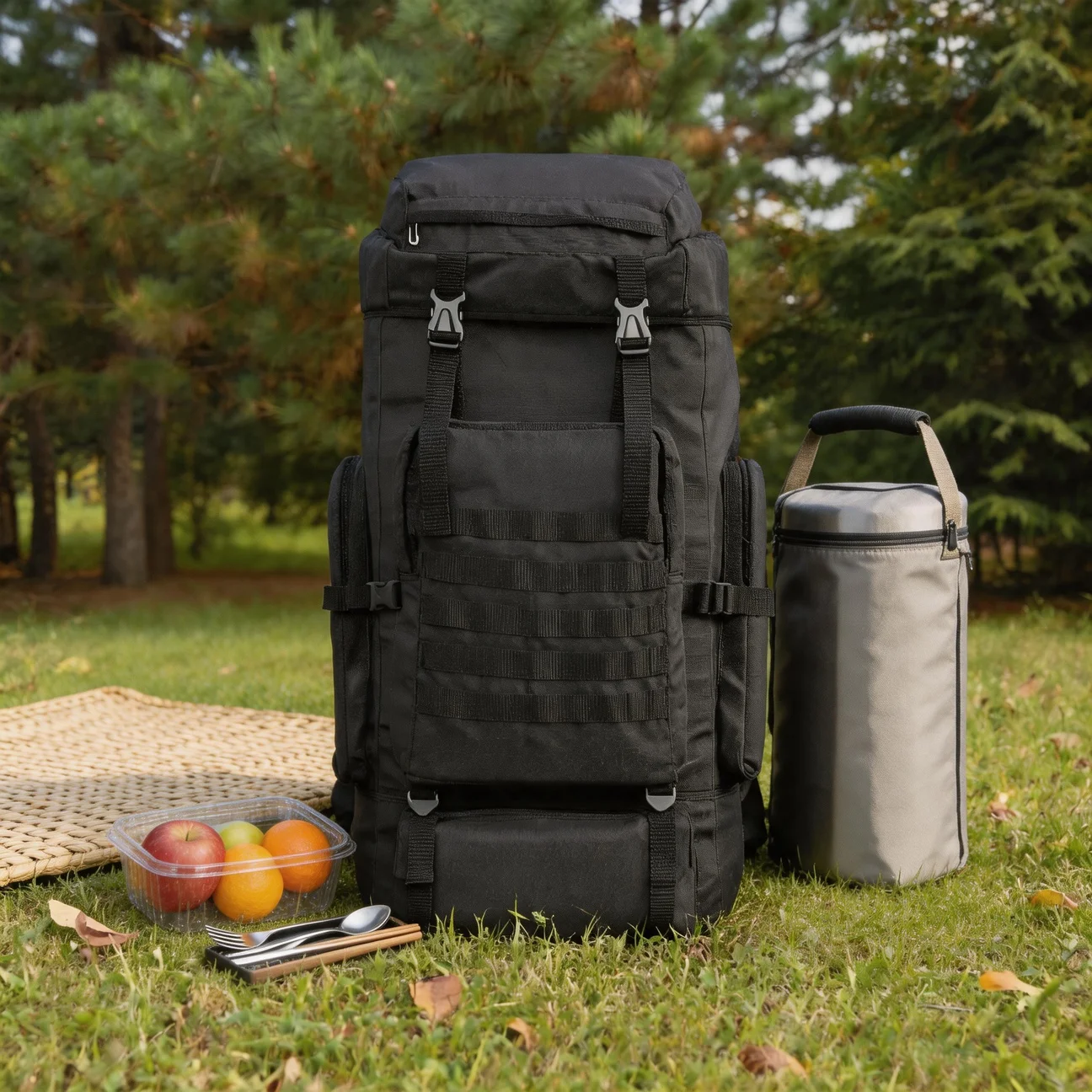 70L Hiking Backpack for Outdoor Camping and Trekking with Durable Design